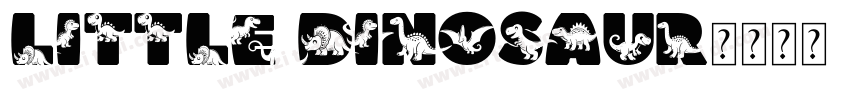 Little Dinosaur字体转换